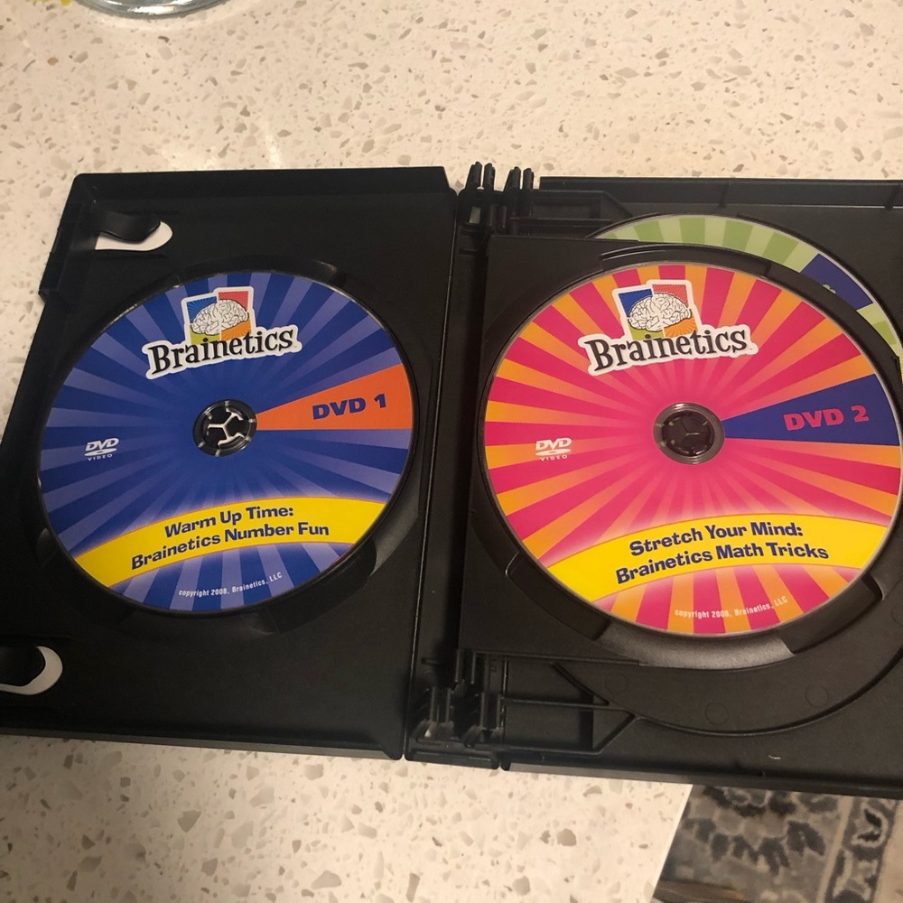 Brainetics Math Memory System Complete 5 DVD - Picture 8 of 11